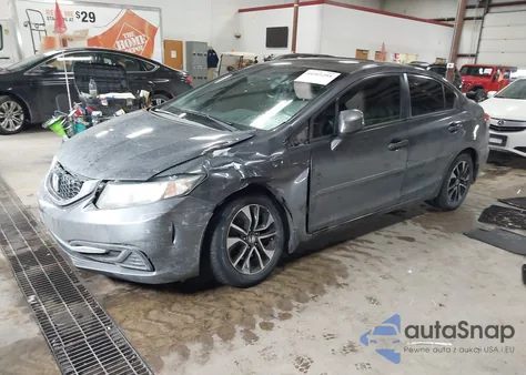 2013 Honda Civic Ex из США, поврежденный, VIN 2HGFB2F83DH534853